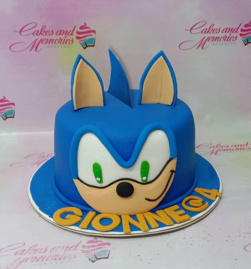 Sonic The Hedgehog Cake