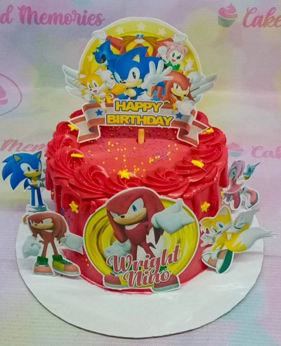 Sonic The Hedgehog Cake