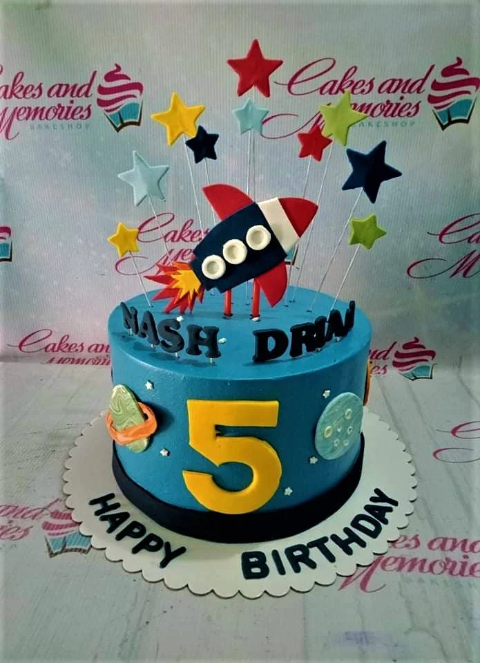 Space Rocket Cake