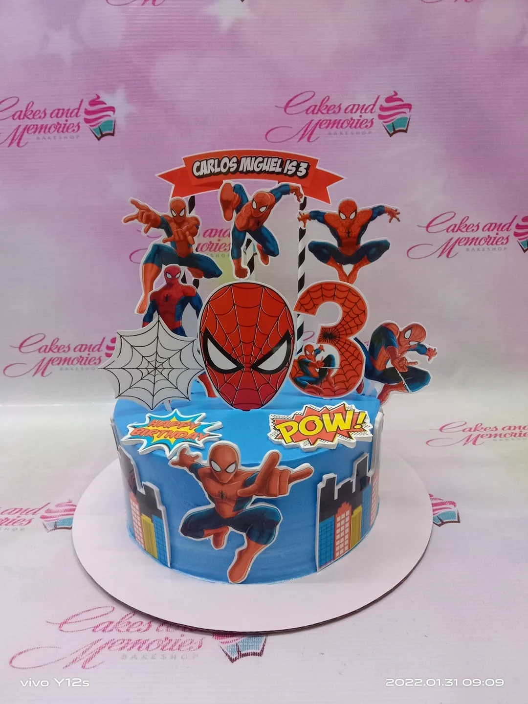 Spiderman Cake