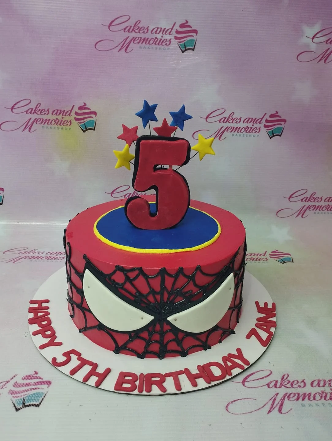 Spiderman Lucas The Spider Cake Design