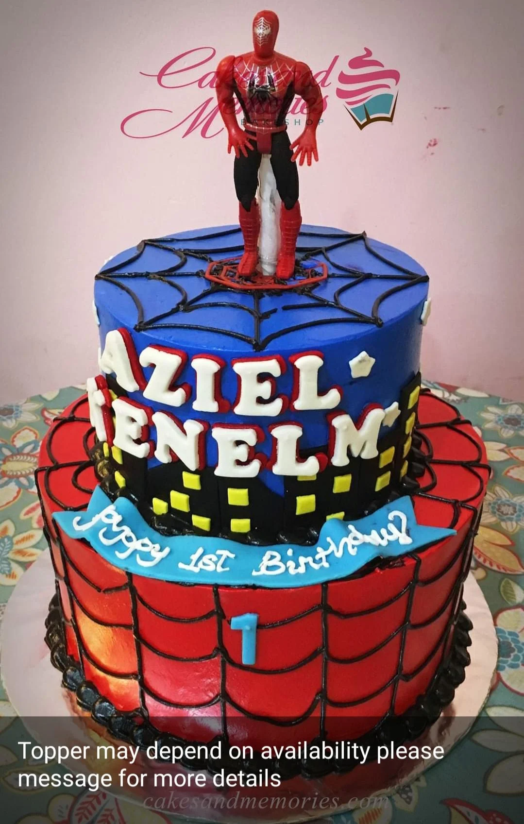 Spiderman Cake