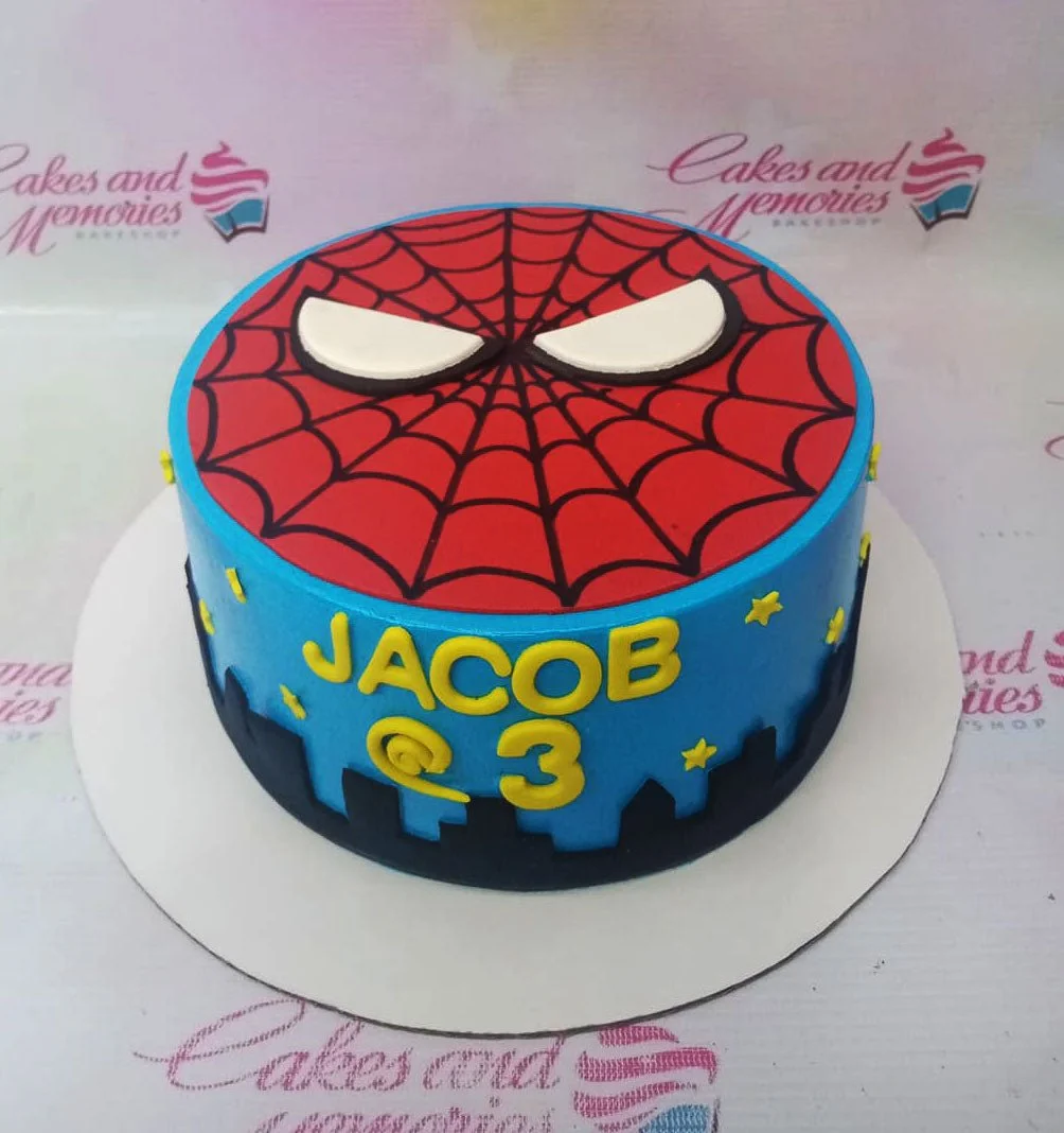 Spiderman Lucas The Spider Cake Design