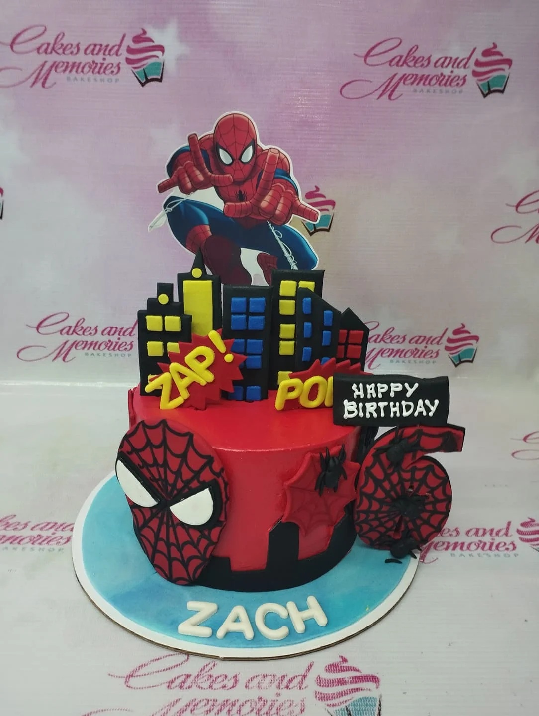 Spiderman Cake