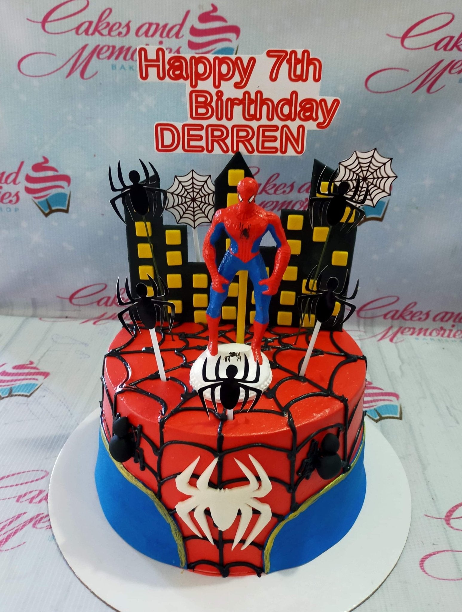 Spiderman Cake