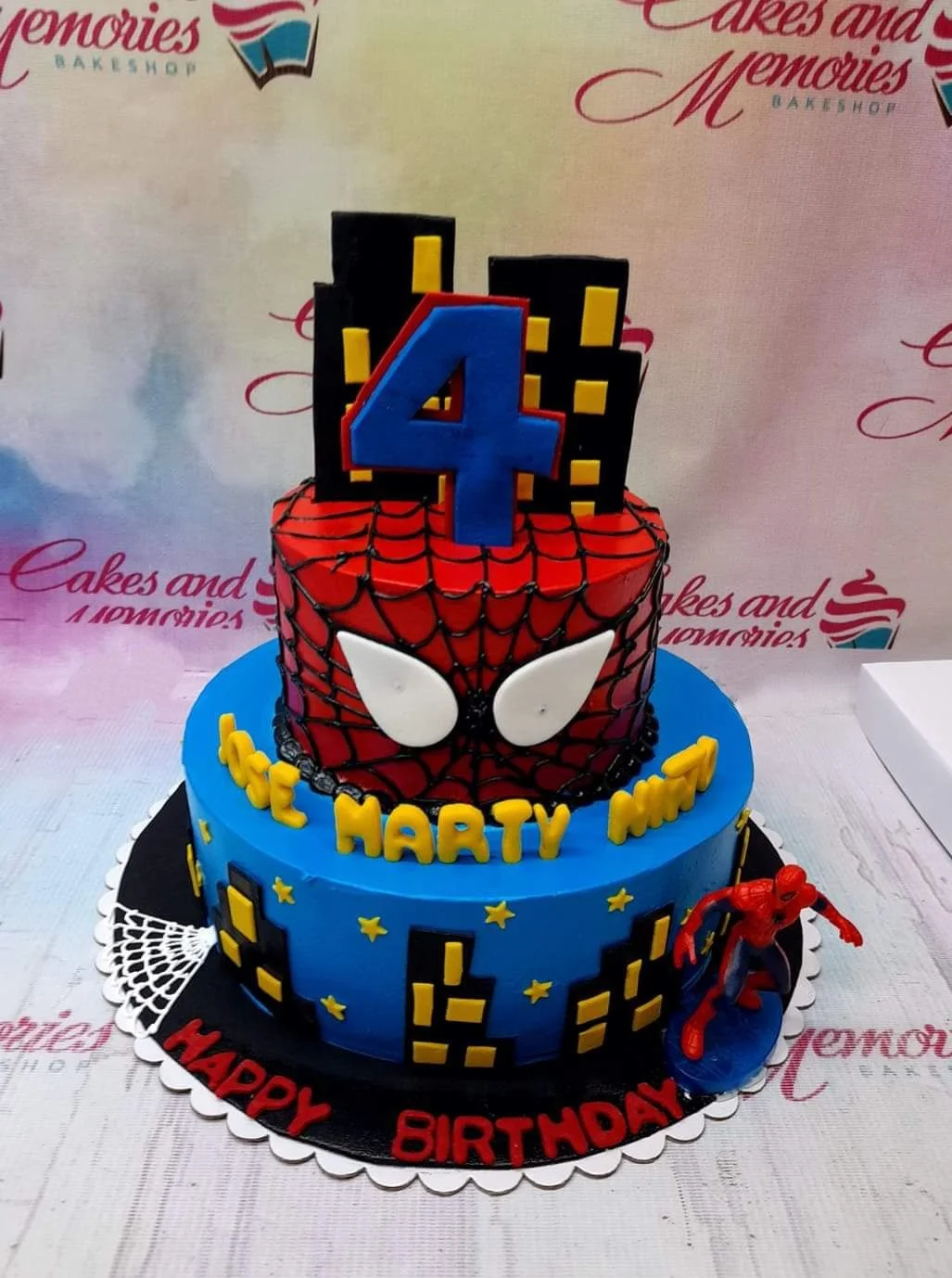 Spiderman Cake