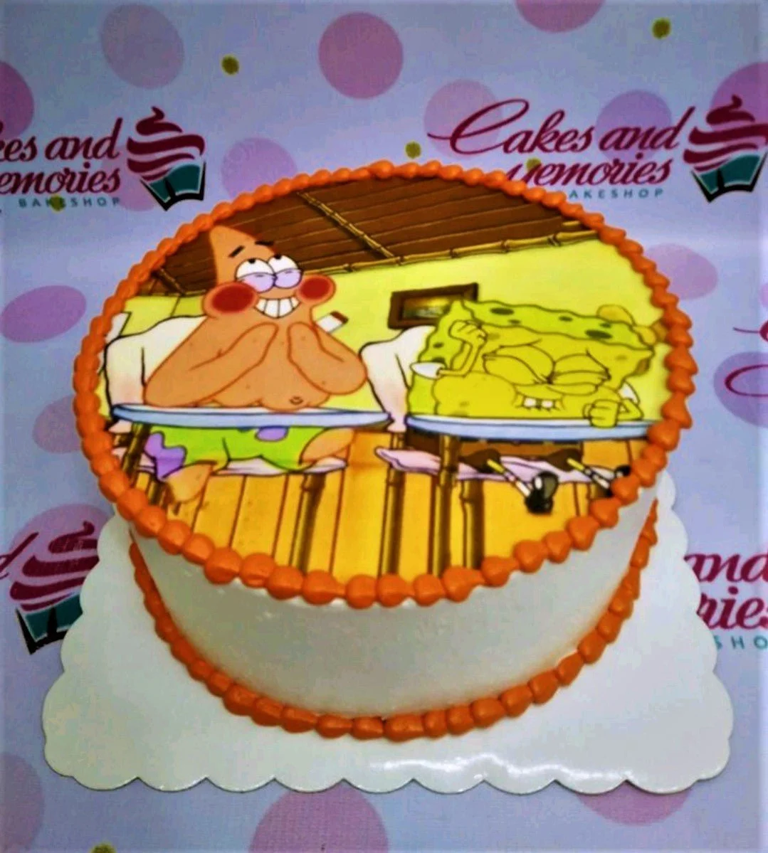 Spongebob Patrick Cake