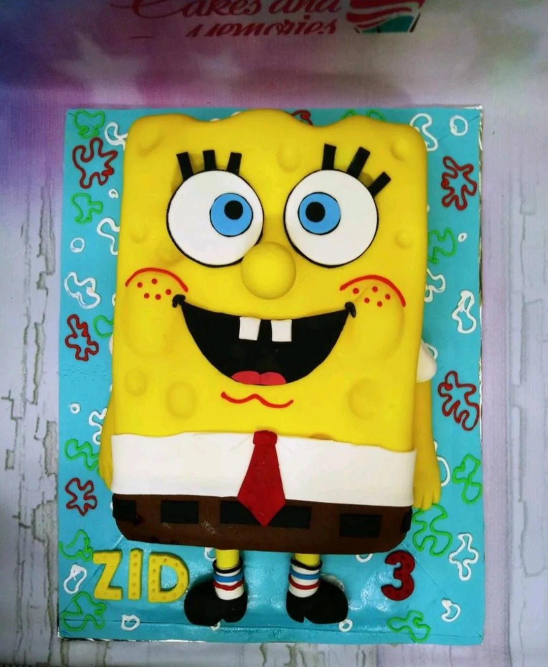 Spongebob Squarepants Character Cake Design