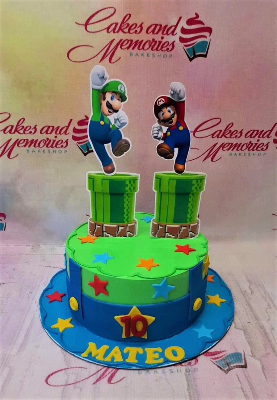 Super Mario Cake
