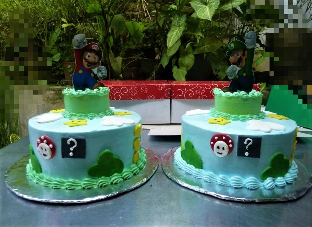 Super Mario Cake