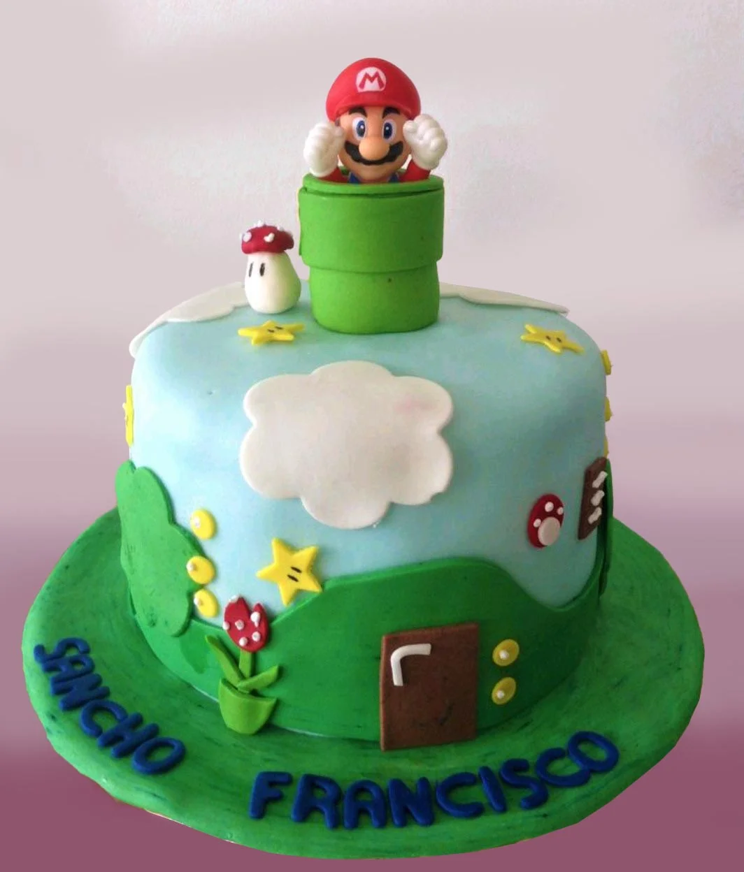 Super Mario Cake
