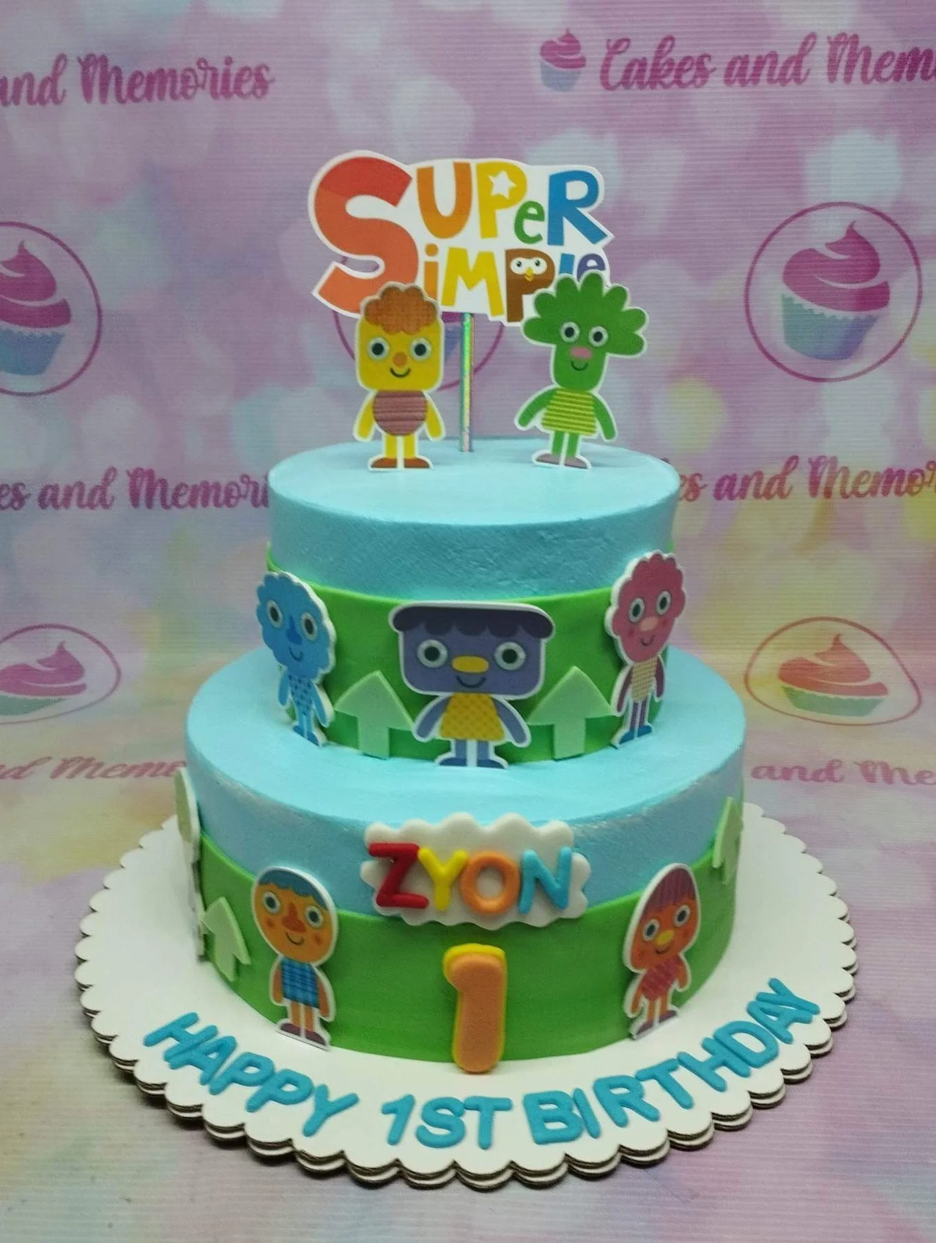 Super Simple Songs Super Jojo Cake Design
