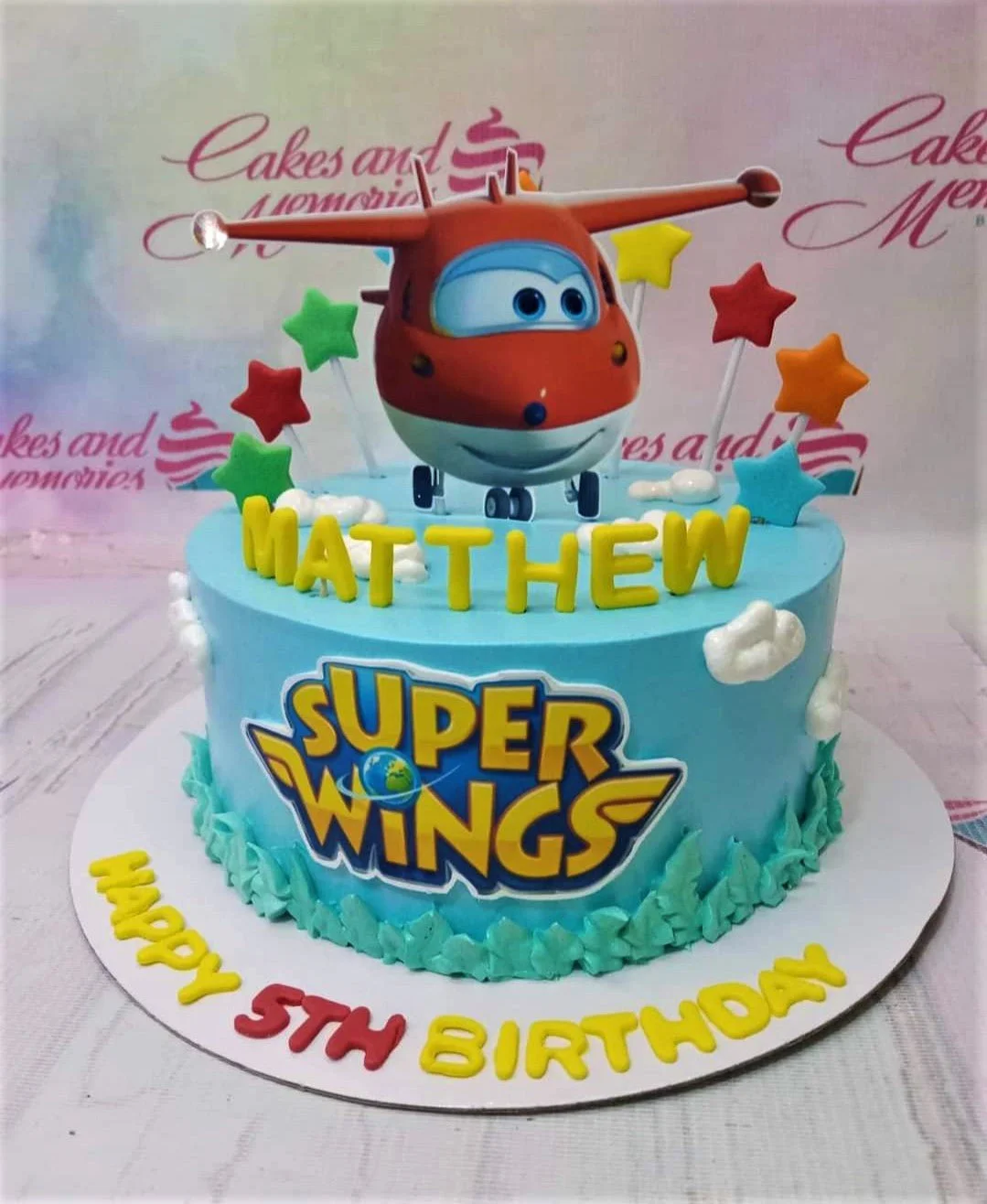 Super Wings Super Jojo Cake Design