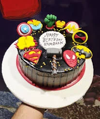 Superhero Birthday The Flash Cake Design
