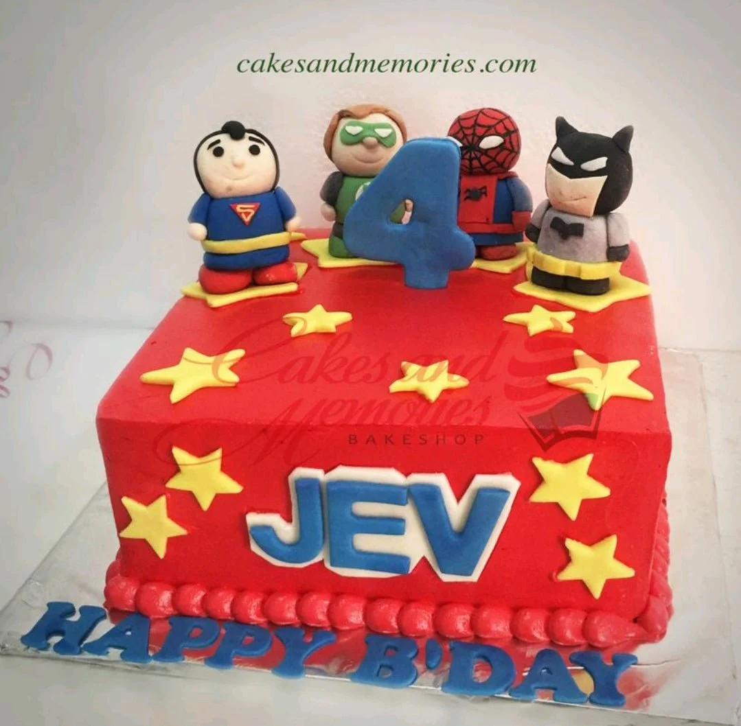 Superhero Big Hero Cake Design