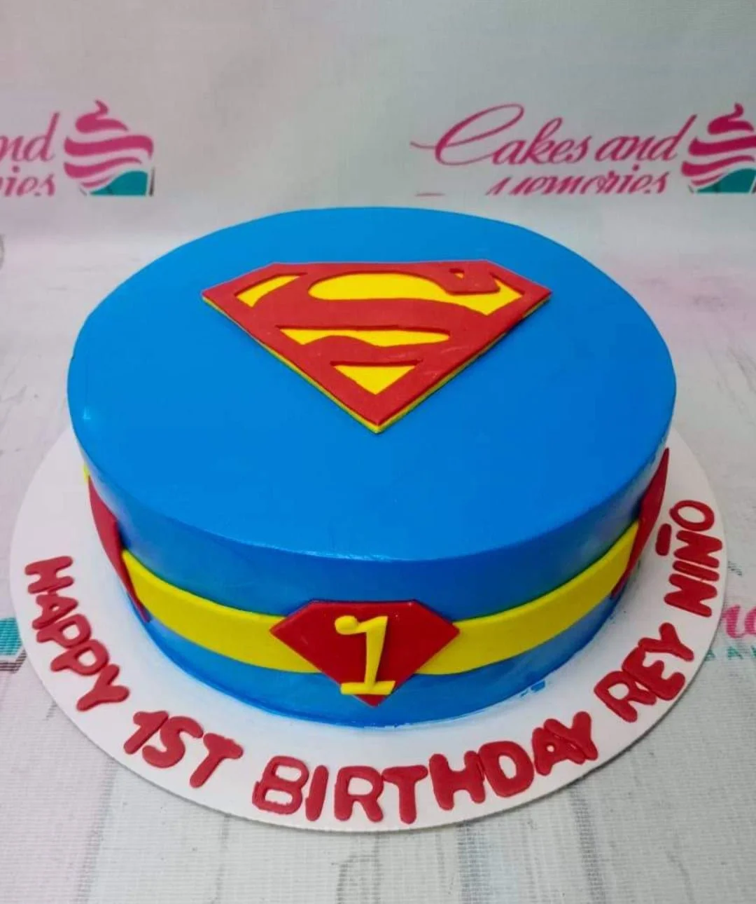 Superman Cake