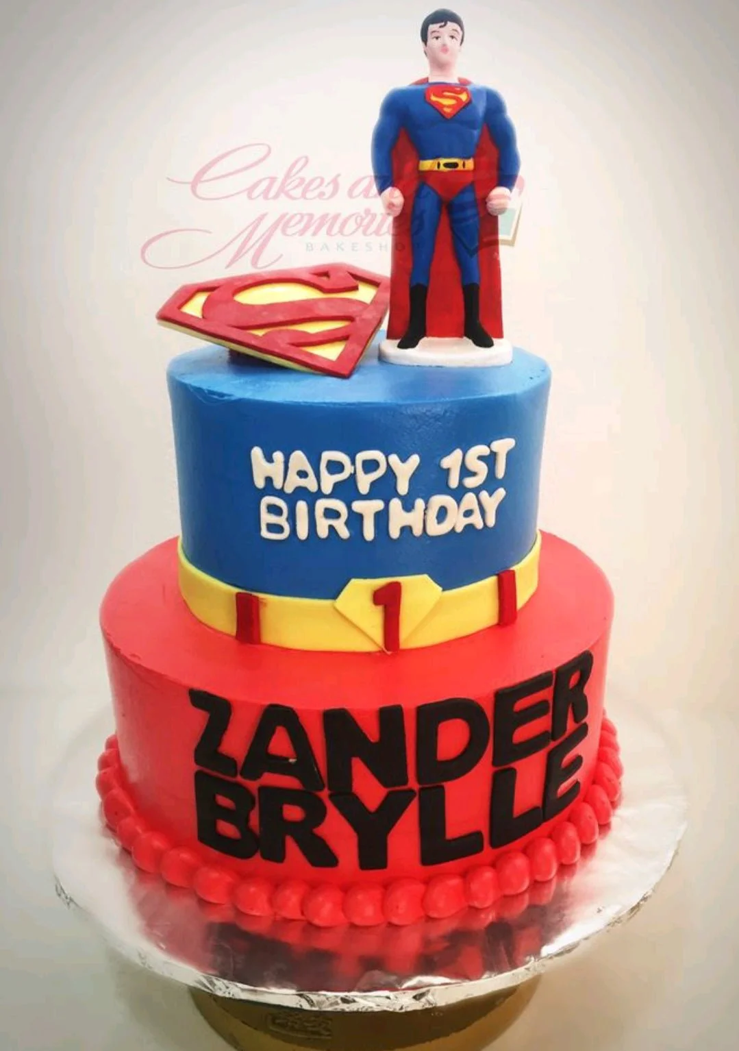 Superman Cake