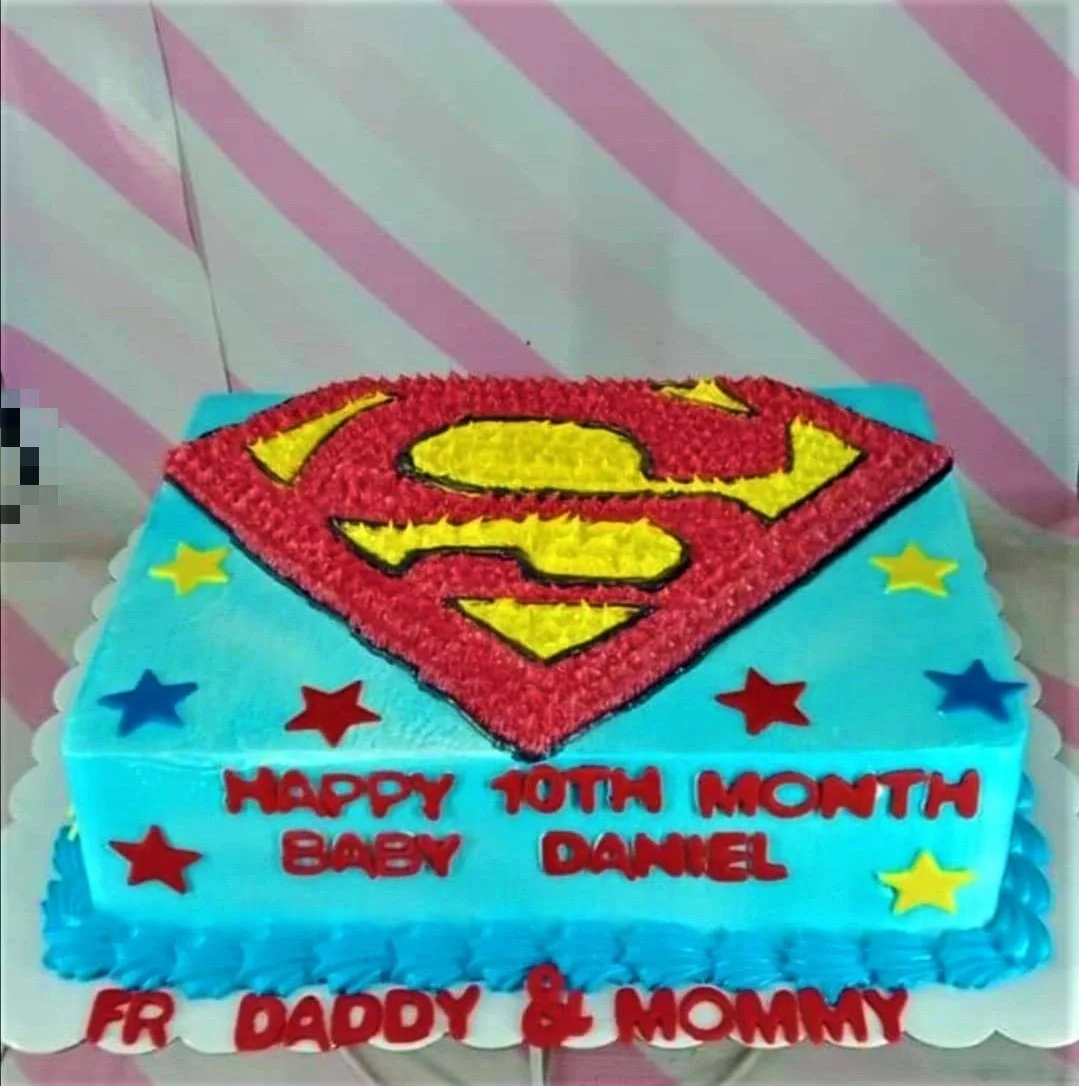 Superman Cake