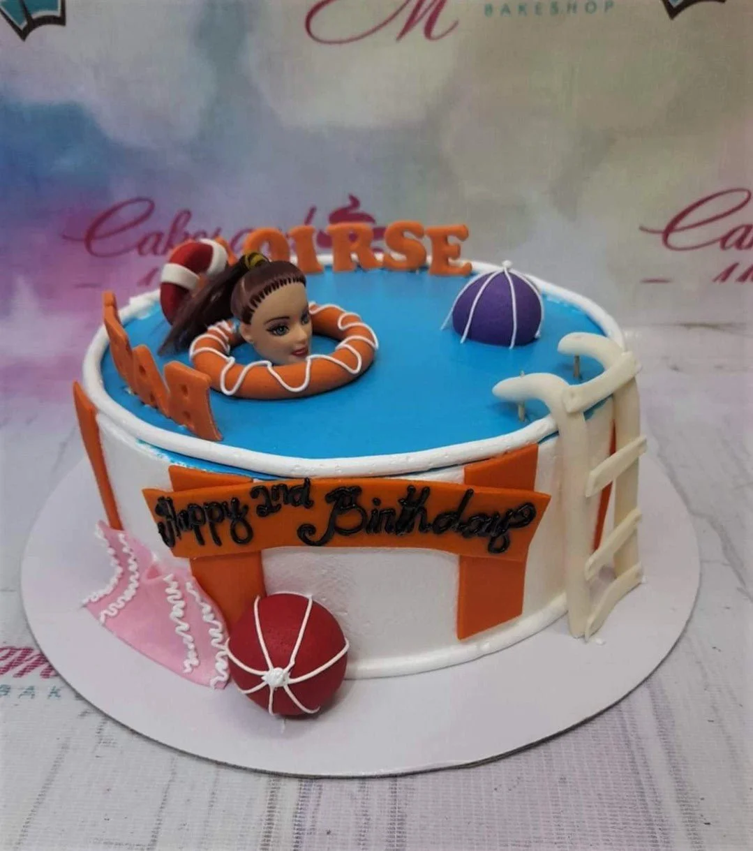 Swimming Pool Cake