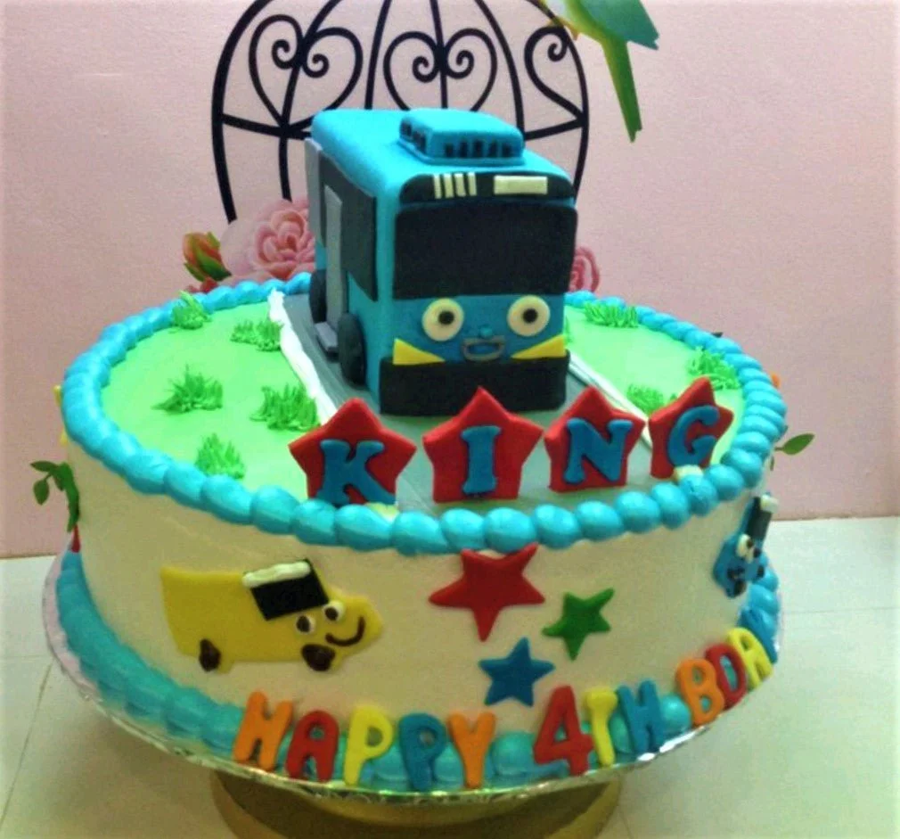 Tayo The Little Bus Cake