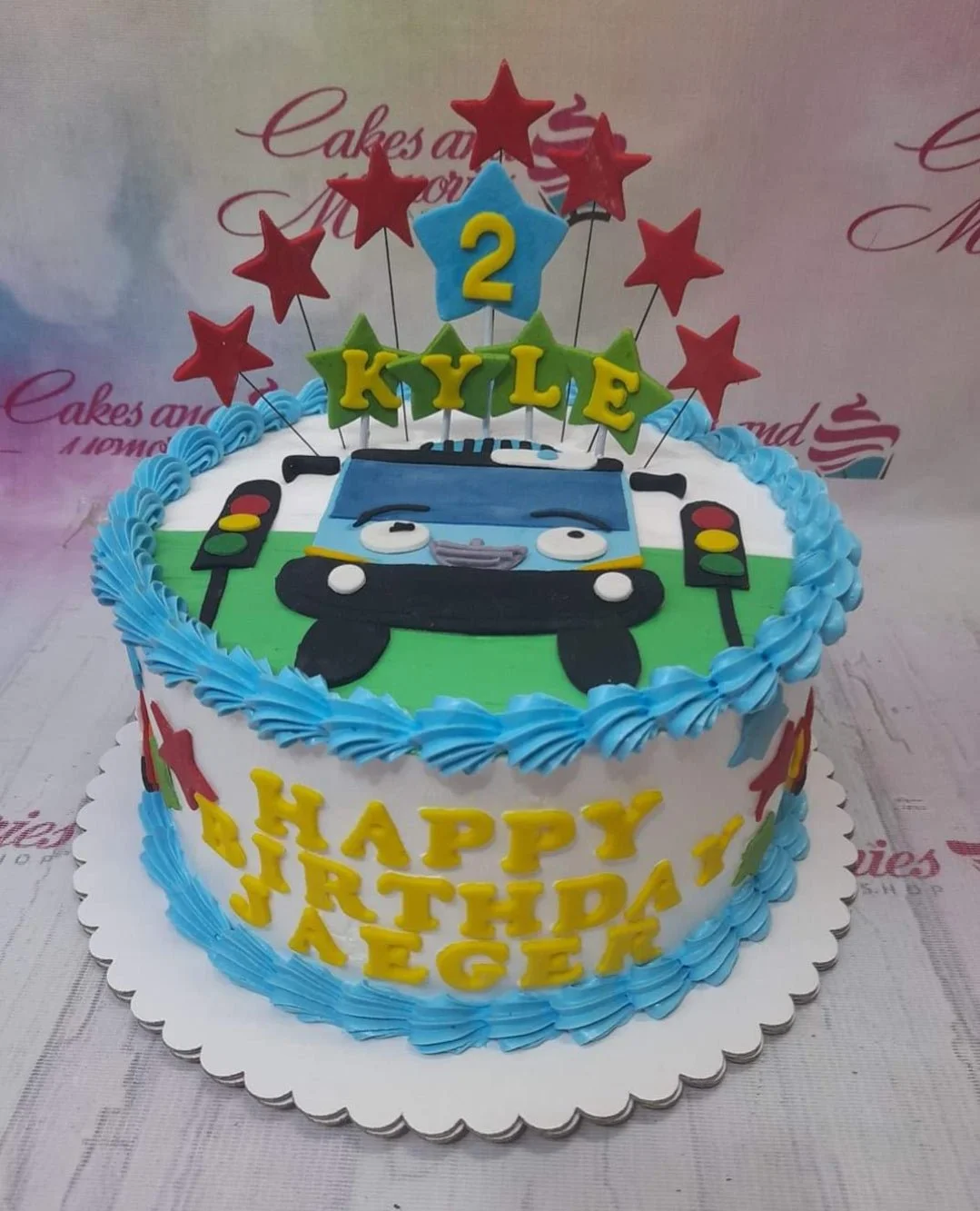 Tayo The Little Bus Cake