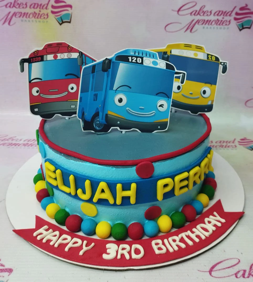 Tayo The Little Bus Cake