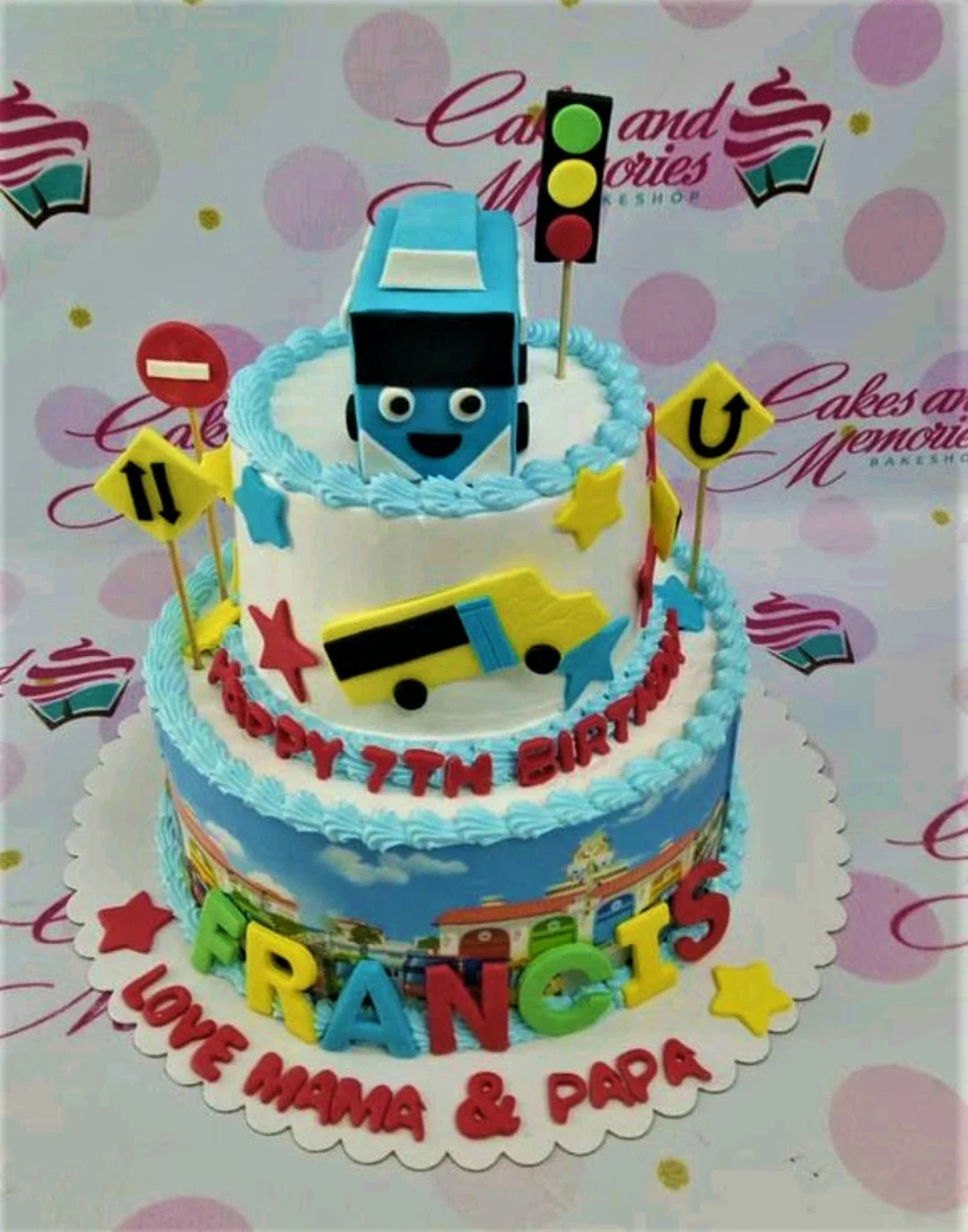 Tayo The Little Bus Cake