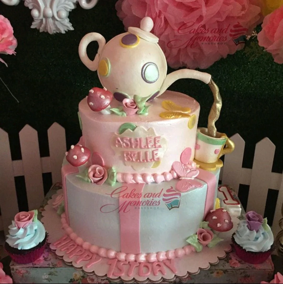 Teapot Tobot Cake Design
