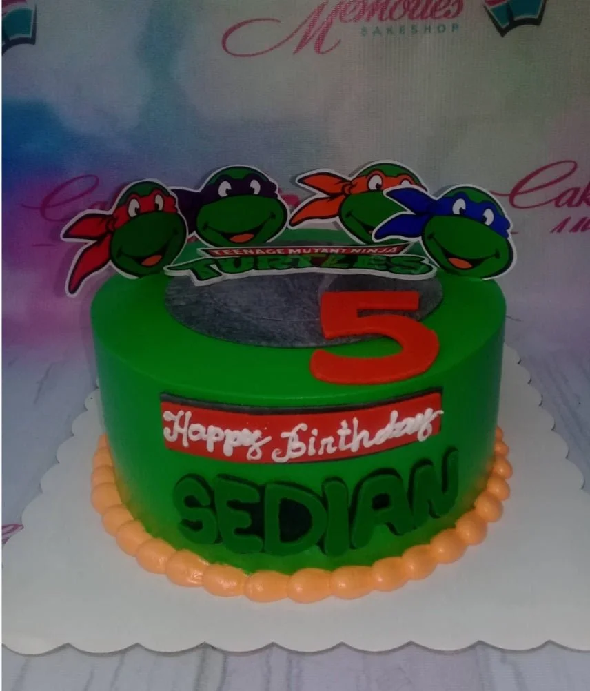 Teenage Mutant Ninja Turtles Cake