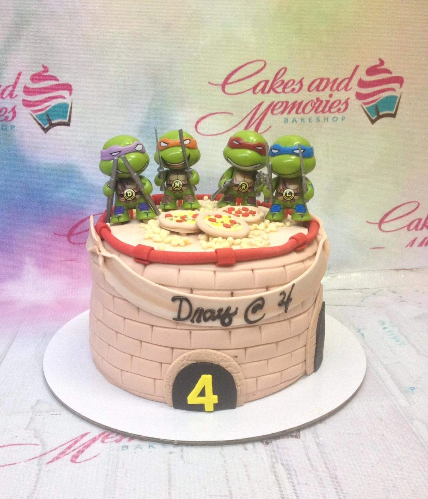 Teenage Mutant Ninja Turtles Cake