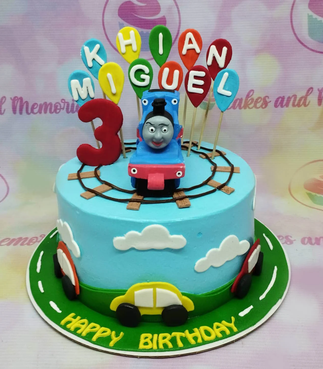 Thomas The Tank Engine Engineer Cake Design
