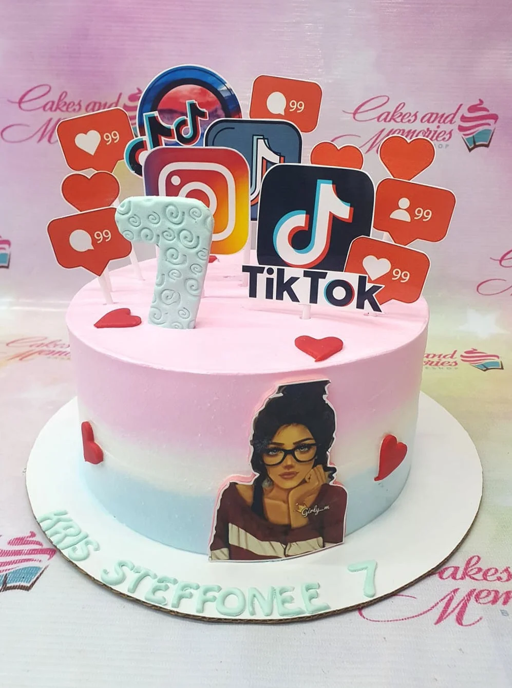 Tiktok Cake