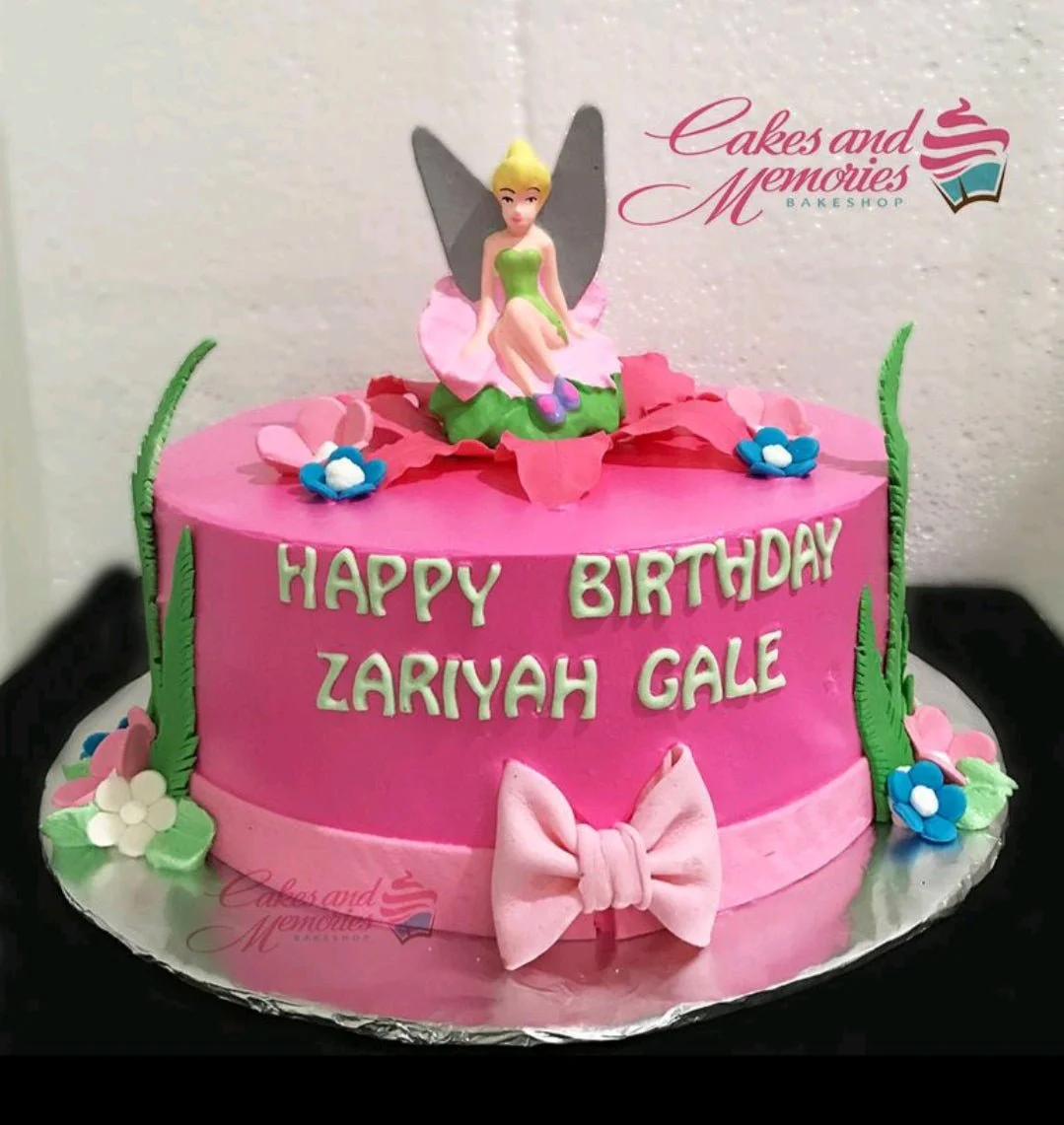 Tinkerbell Fairy Cake Design