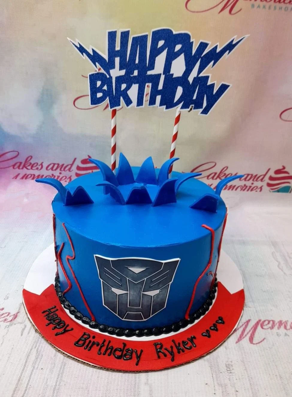 Transformers Cake