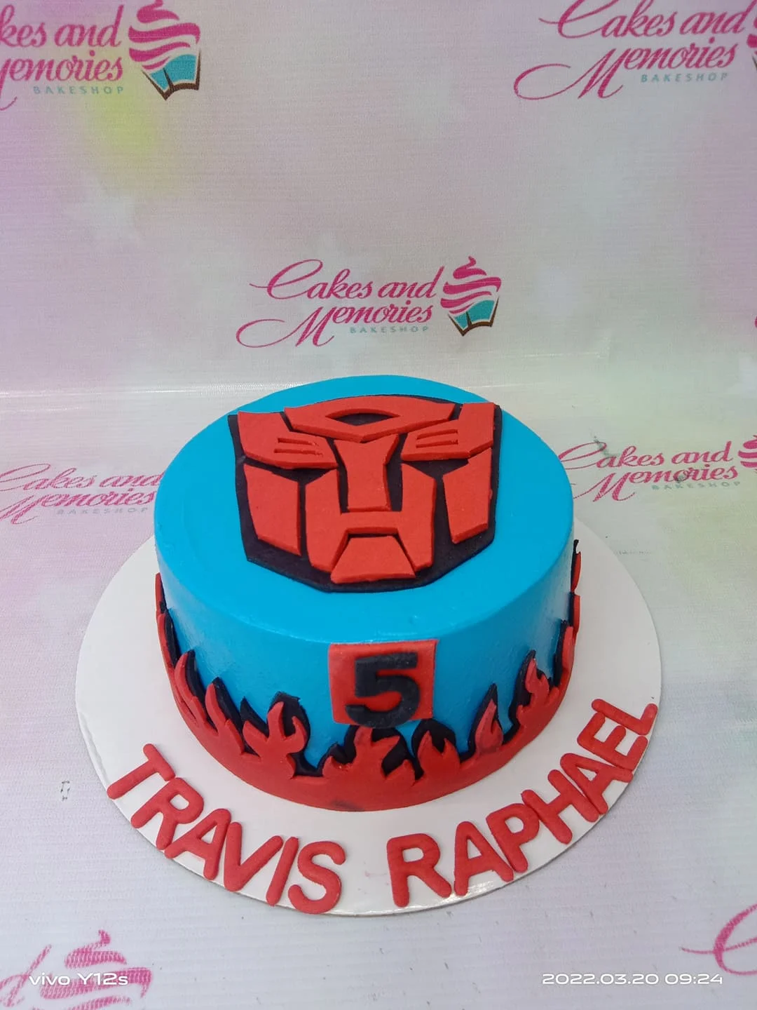 Transformers Cake