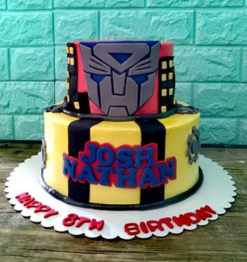 Transformers Cake