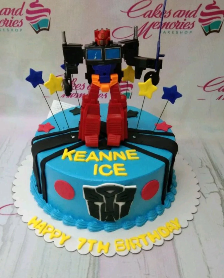 Transformers Cake
