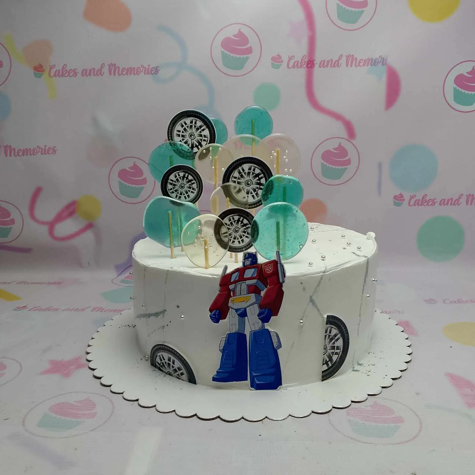 Transformers Cake