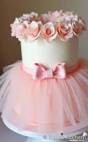 Tutu Rose Ballerina Cake Design