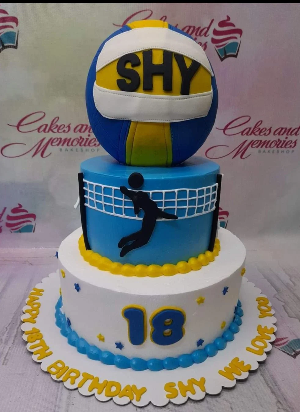 Volleyball Cake
