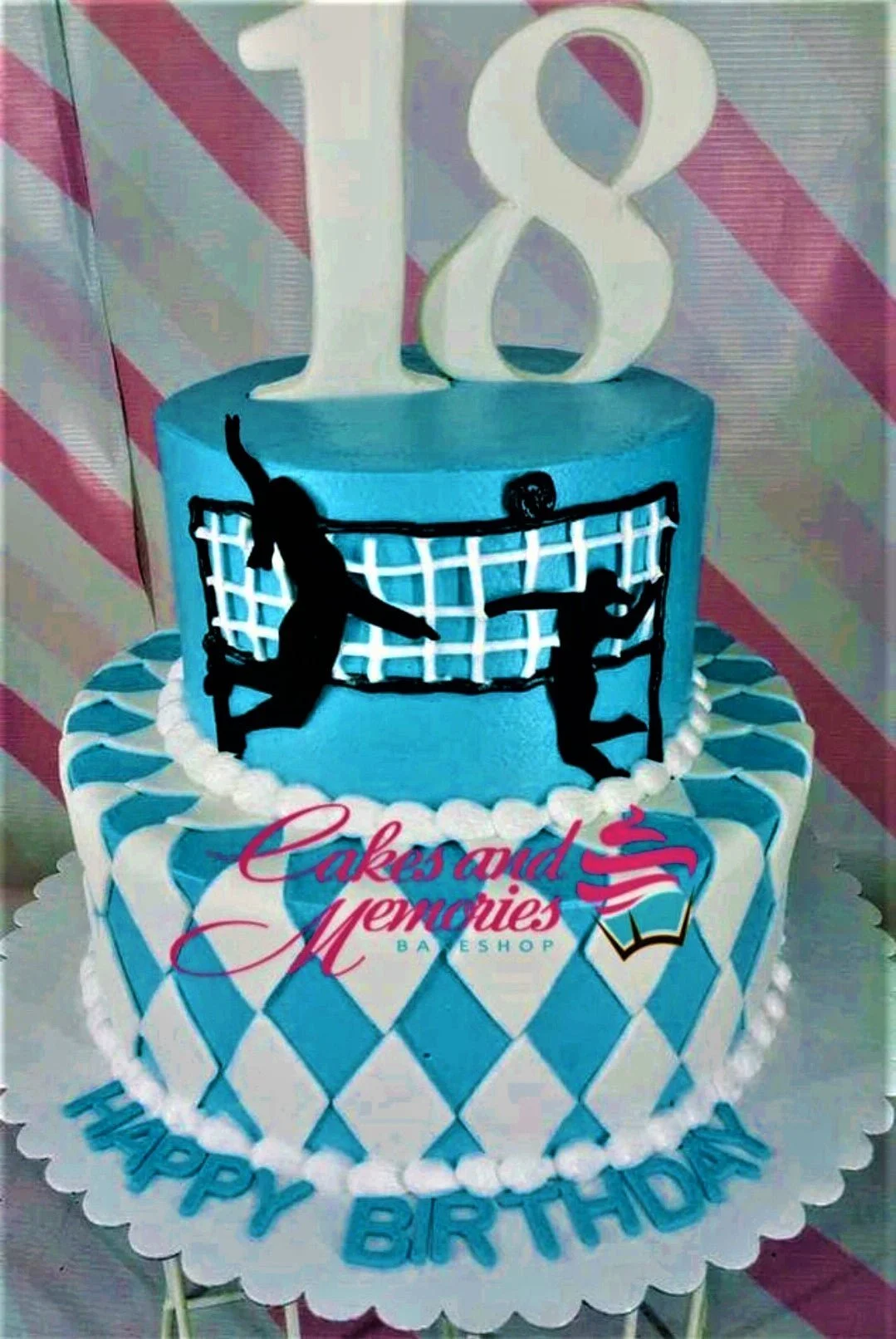 Volleyball Cake