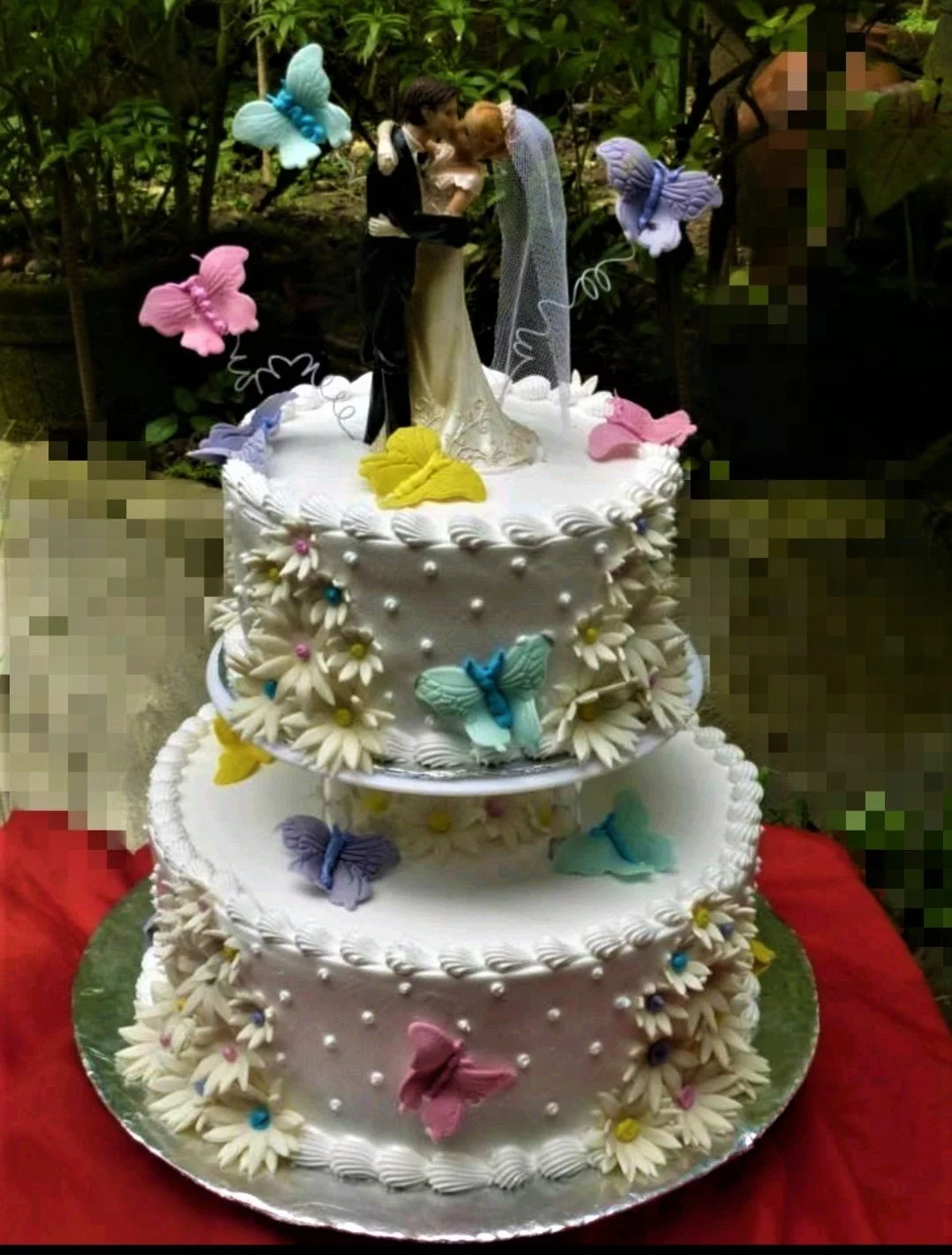 Wedding Butterfly Cake