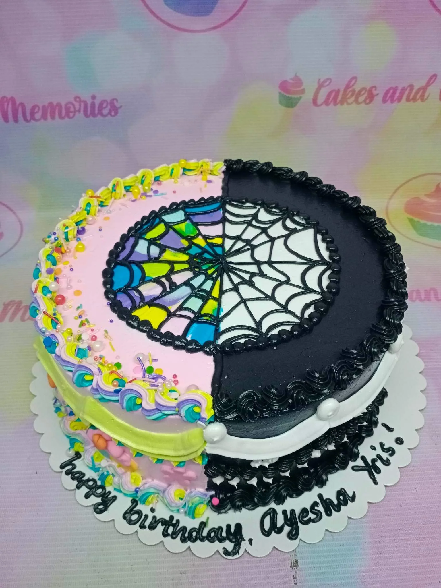 Wednesday Enid Cake