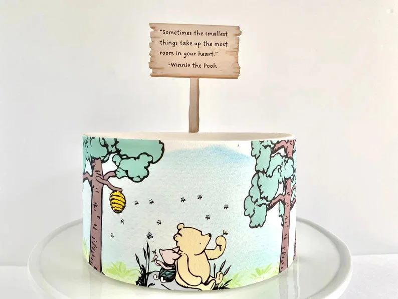 Winnie The Pooh Pool Cake Design