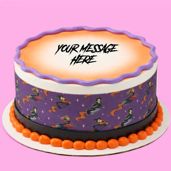 Witch Halloween Cake