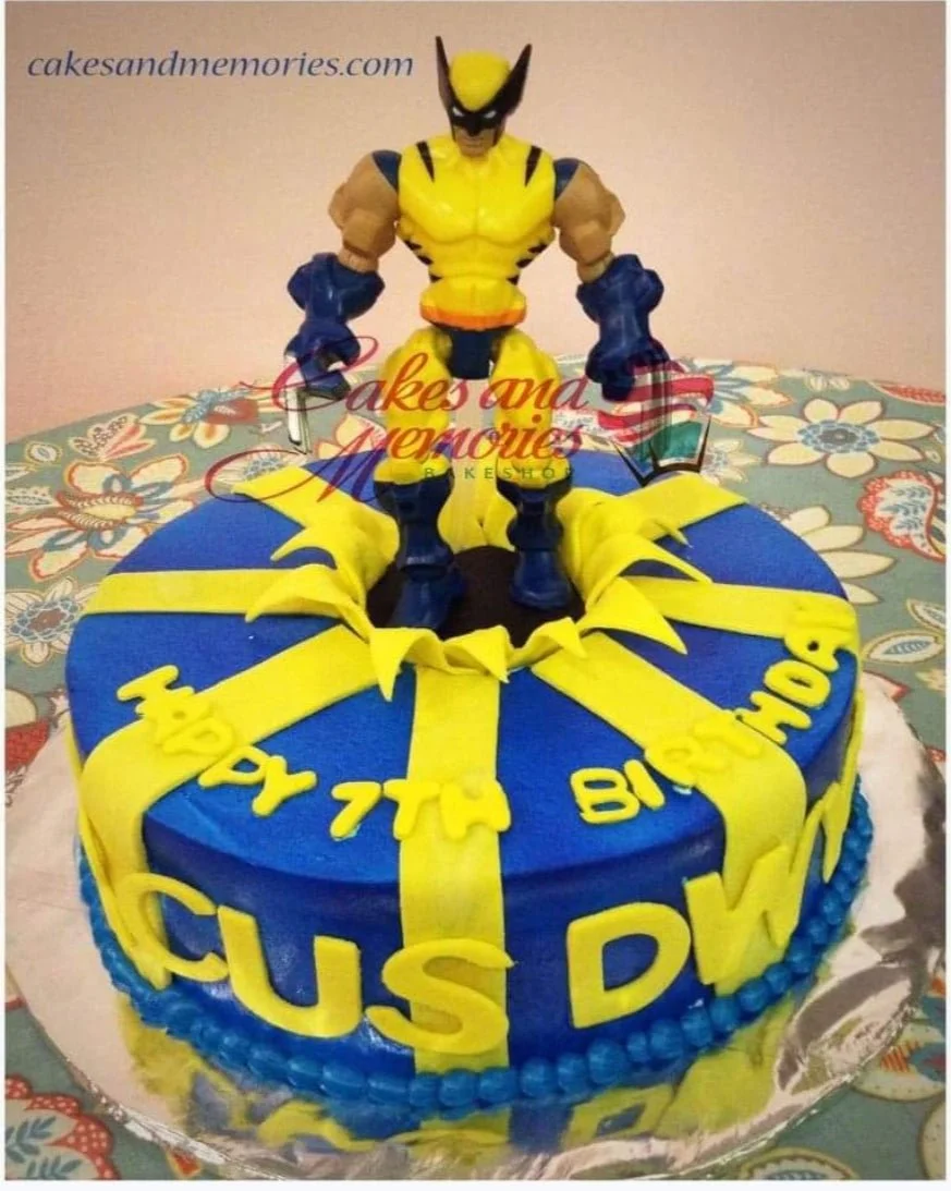 Wolverine Big Hero Cake Design