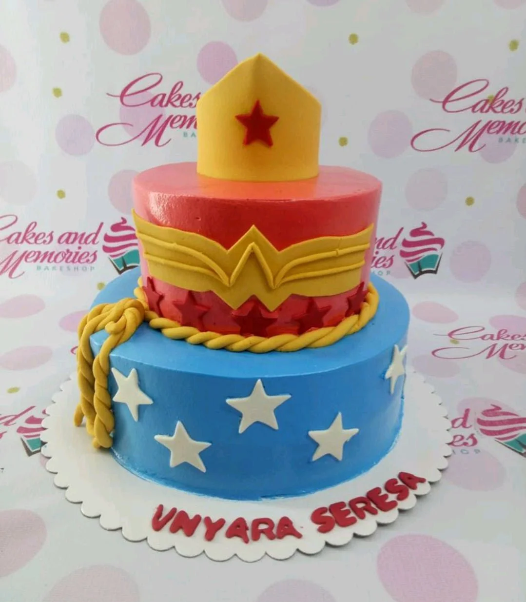 Wonder Woman Cake