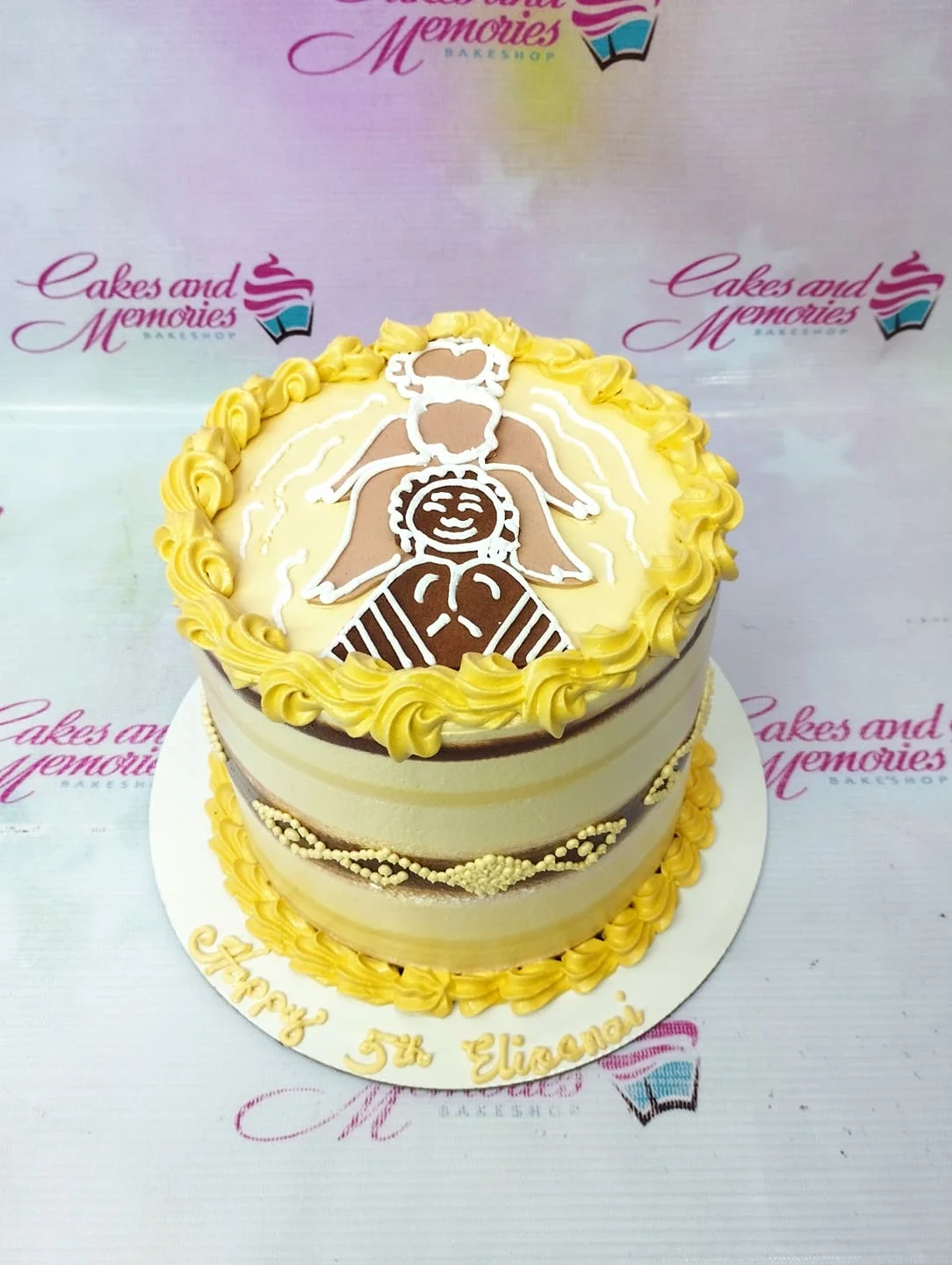 Yellow Character Yellow Cakes Cake Design
