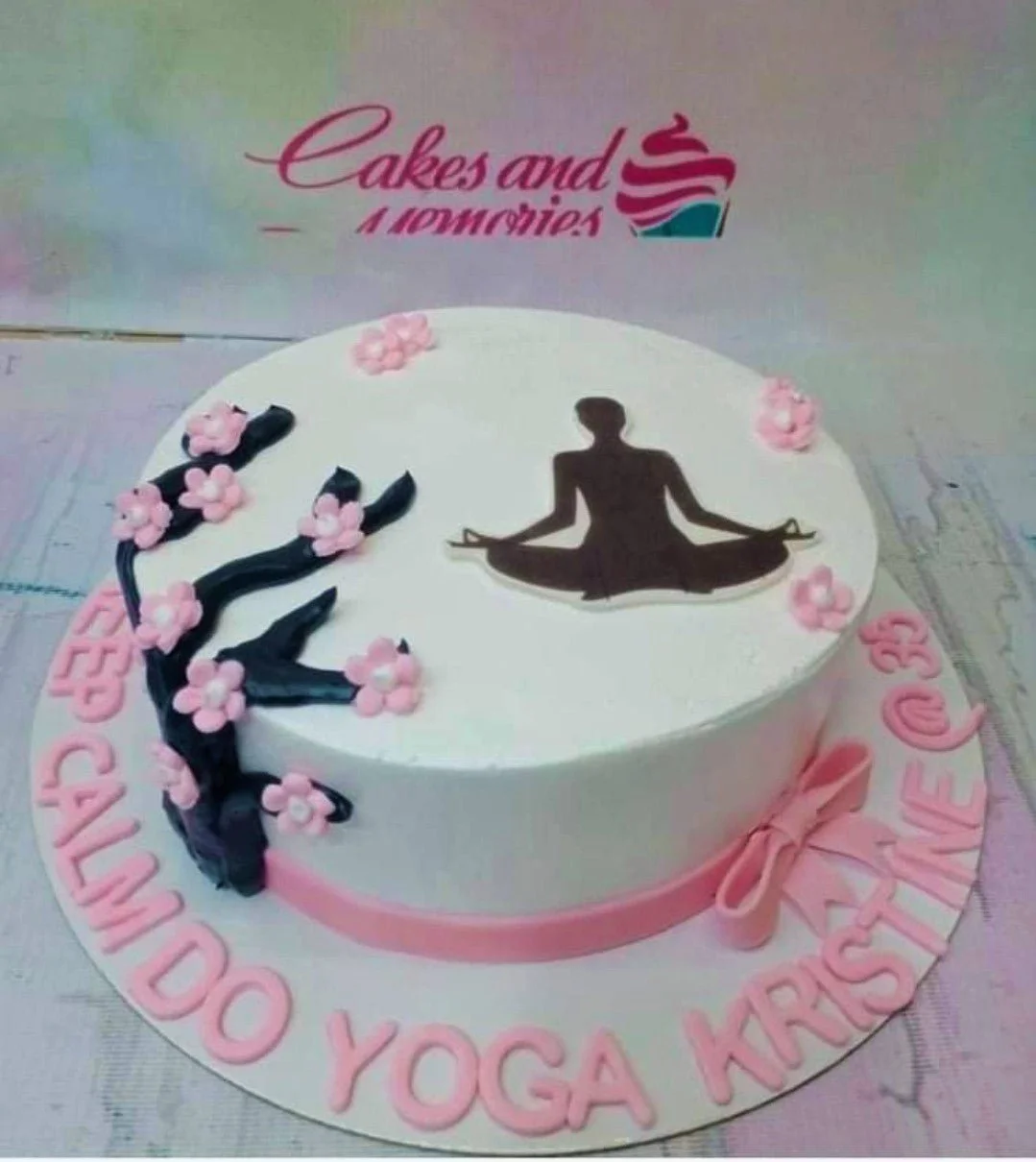 Yoga Lotto Cake Design