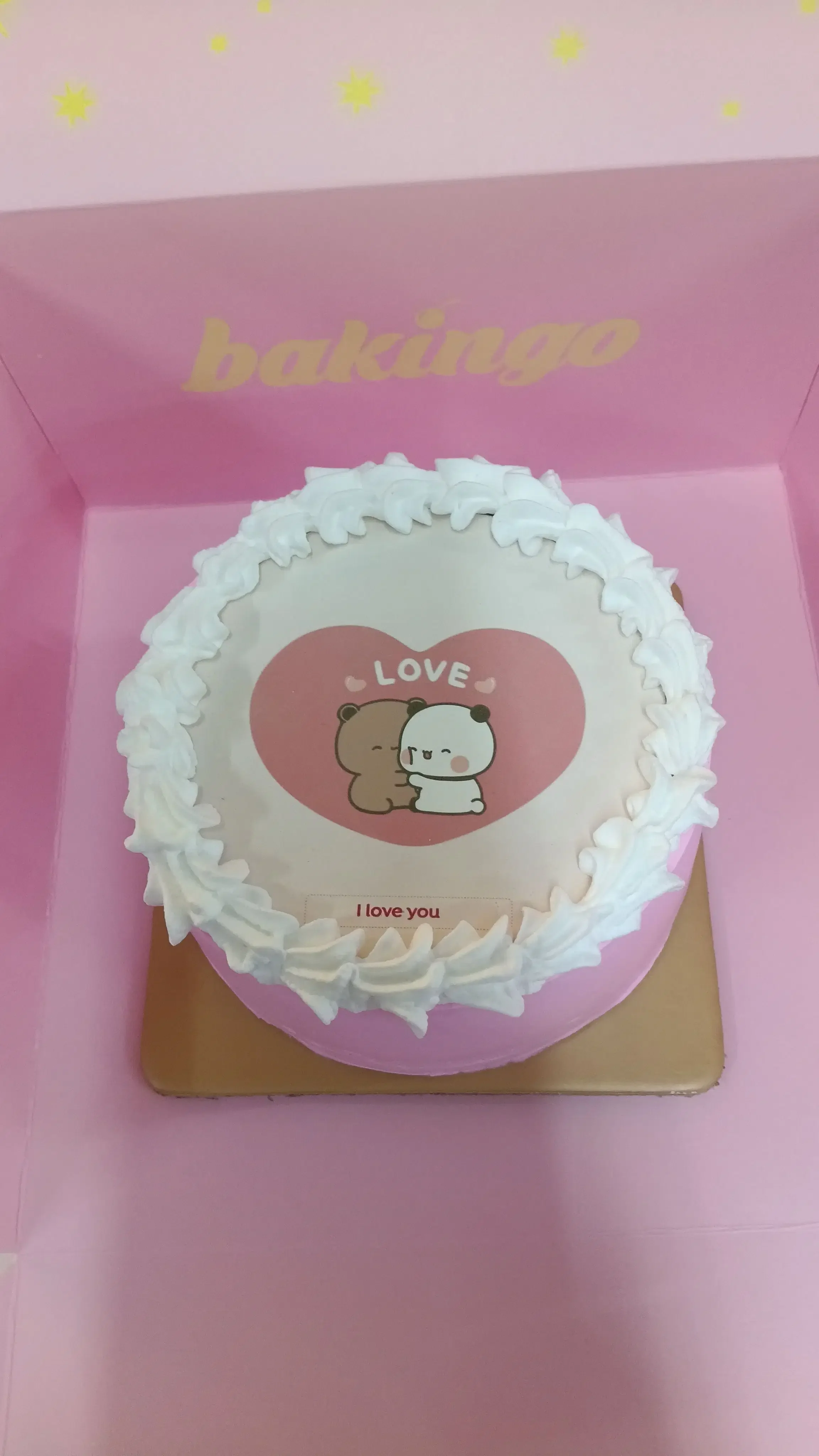 Bear Love Cake
